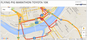 Flying Pig 10k Map